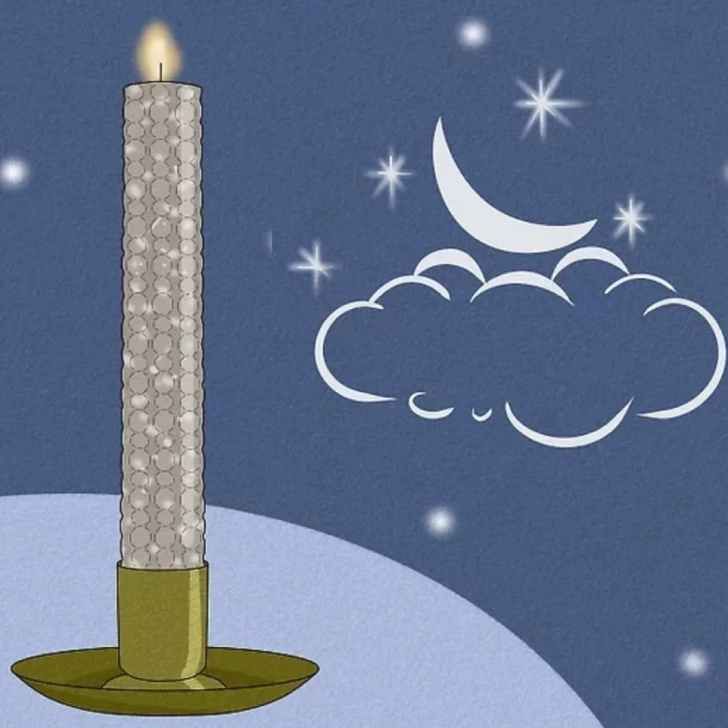 Срібна свічка