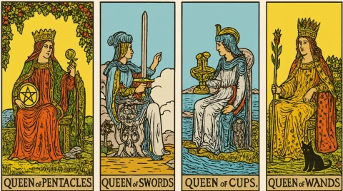 Королева в Таро: ключові відмінності